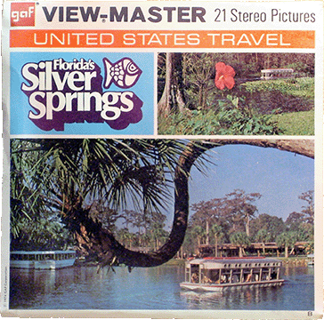 Florida's Silver Springs gaf Packet A962 G3B