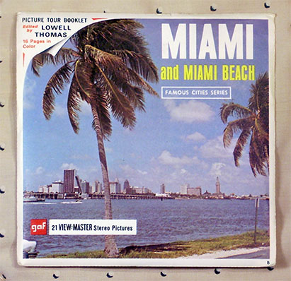 Miami and Miami Beach gaf Packet A963 G1B