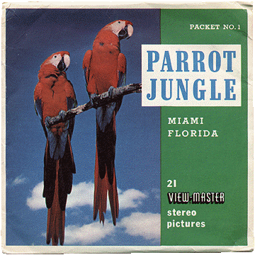 Parrot Jungle, Miami #1 Sawyers Packet A965 S5