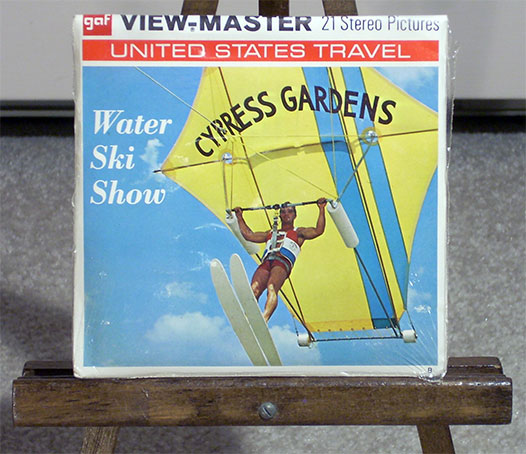 Water Ski Show, Cypress Gardens gaf Packet A967 g3B