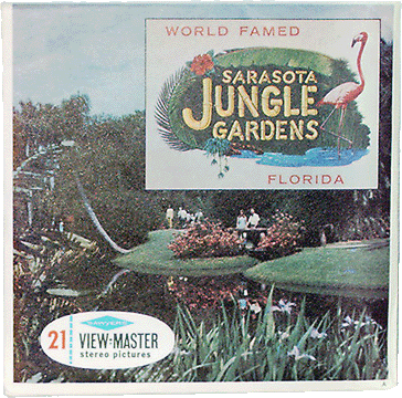 World Famed Sarasota Jungle Gardens, Florida Sawyers Packet A978 S6a