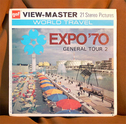 Expo '70, General Tour 2 gaf Packet B269 G3A