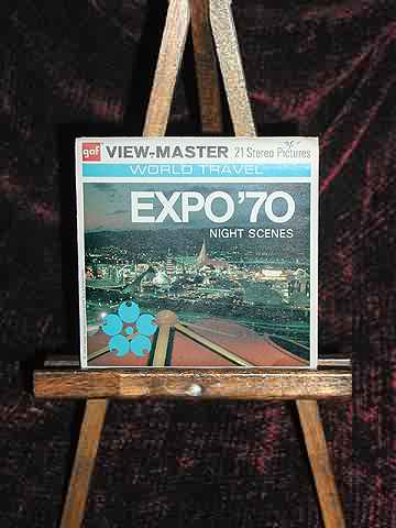 Expo '70, Night Scenes, Osaka gaf Packet B270 G3
