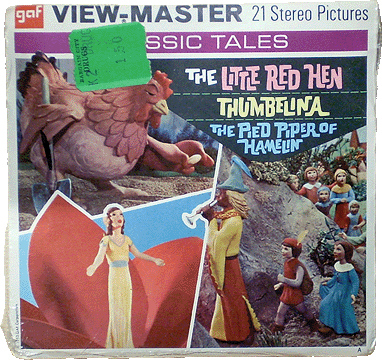 The Little Red Hen, Thumbelina, The Pied Piper of Hamelin gaf Packet B319 G3A