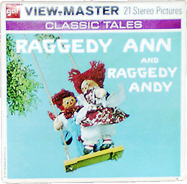 Raggedy Ann and Raggedy Andy gaf Packet B406 G3a