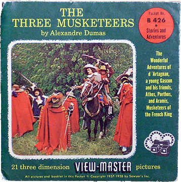 The Three Musketeers by Alexandre Dumas Sawyers Packet B426 S4