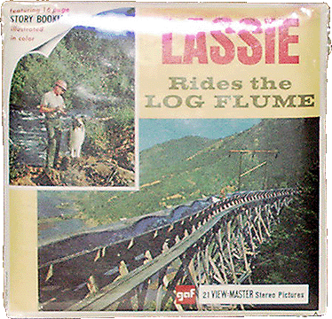 Lassie Rides the Log Flume gaf Packet B489 G1