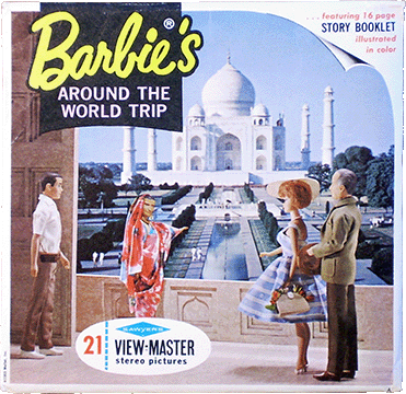 Barbie's Around the World Trip Sawyers Packet B500 S6A