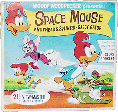 Space Mouse Knothead & Splinter - Gabby Gator Sawyers Packet B509 S6a