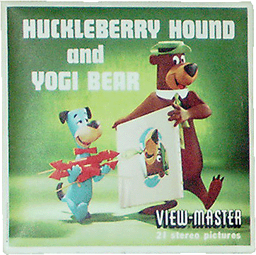 Huckleberry Hound and Yogi Bear Sawyers Packet B512 S5
