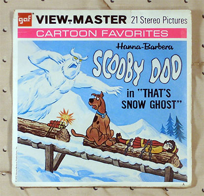Scooby Doo in "THAT'S SNOW GHOST" gaf Packet B553 G3A