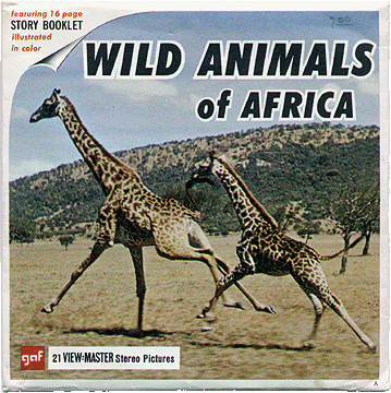 Wild Animals of Africa gaf Packet B618 G1A