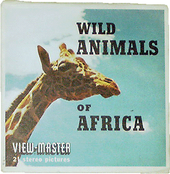 Wild Animals of Africa Sawyers Packet B618 S5