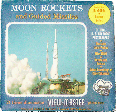 Moon Rockets and Guided Missiles Sawyers Packet B656 S4