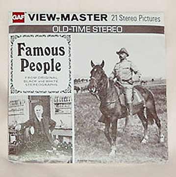 Famous People GAF Packet B793