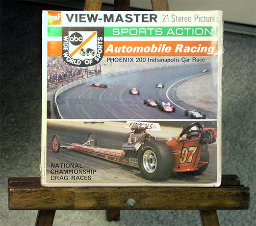 ABC Wide World of Sports: Automobile Racing - Phoenix 200 Indianapolis Car Race gaf Packet B948 G3A