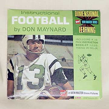 Instructional Football by Don Maynard gaf Packet B951 G1