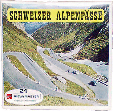 Schweizer Alpenpässe GAF Packet C127-D