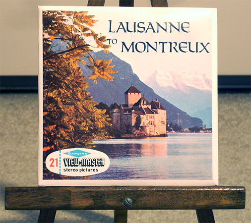 Lausanne to Montreux Sawyers Packet C133-E S6