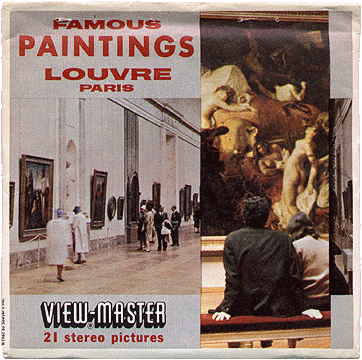 Famous Paintings, Louvre, Paris Sawyers Packet C177 S5