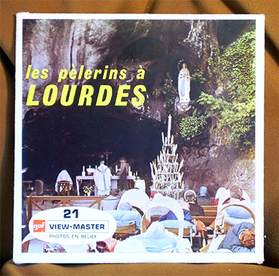 Les Pèlerins à Lourdes gaf Packet C182-F Euro-gaf1