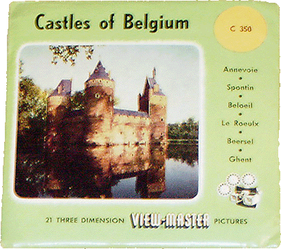 Castles of Belgium Sawyers Packet C350 S4