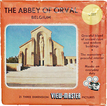 The Abbey of Orval, Belgium Sawyers Packet C351 S4