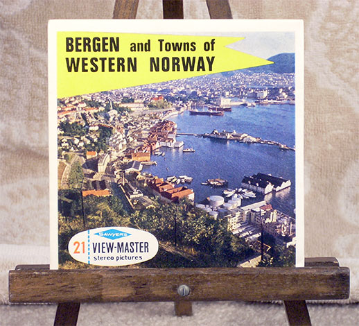 Bergen and Towns of Western Norway Sawyers Packet C492 S6 Euro