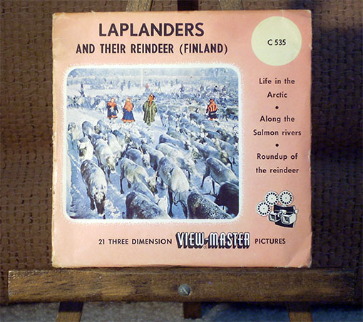 Laplanders and Their Reindeer (Finland) Sawyers Packet C535 S4
