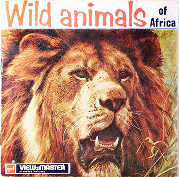 Wild Animals of Africa GAF Packet D111-E Euro-GAF2
