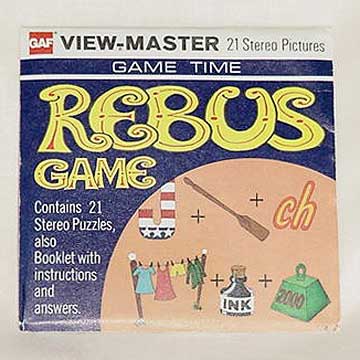 Rebus Game GAF Packet G002 G5