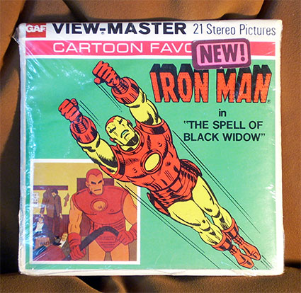 Iron Man in "The Spell of Black Widow" GAF Packet H44 G5