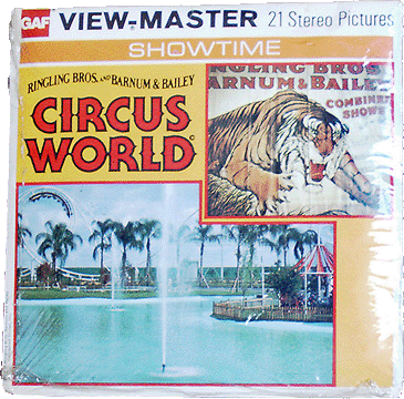 Ringling Brothers and Barnum & Bailey Circus World GAF Packet H53 G5
