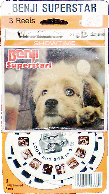 Benji Superstar! View-Master International Packet H54 V1