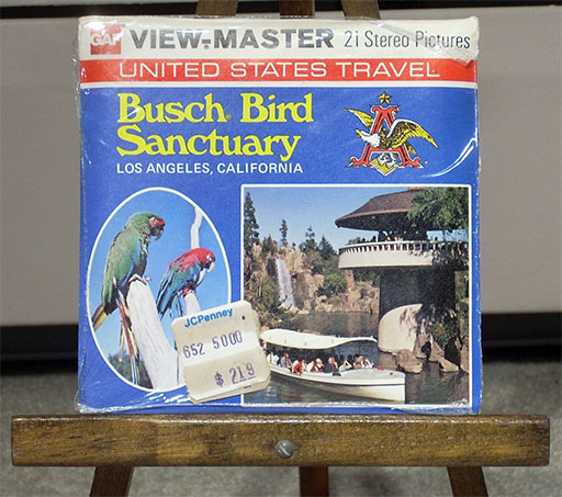 Busch Bird Sanctuary, Los Angeles, California GAF Packet H67 G5
