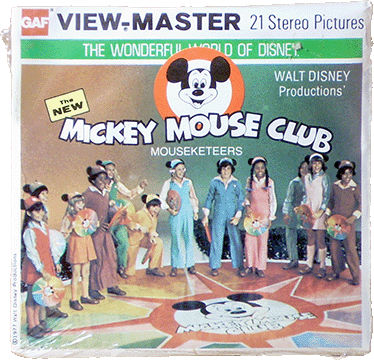 The New Mickey Mouse Club Mouseketeers GAF Packet H9 G5