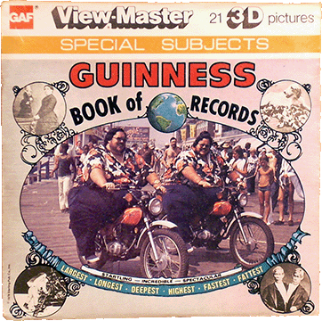 Guinness Book of Records GAF Packet J24 G6