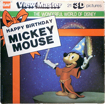 Happy Birthday Mickey Mouse GAF Packet J29 G6