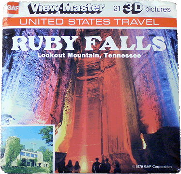 Ruby Falls, Lookout Mountain Tennessee GAF Packet K15 G6