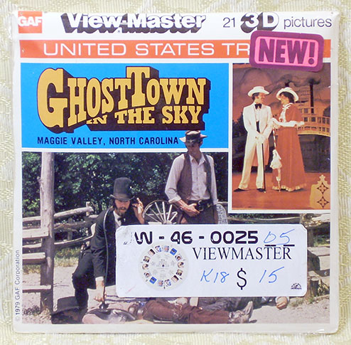 Ghost Town in the Sky, Maggie Valley, North California GAF Packet K18 G6