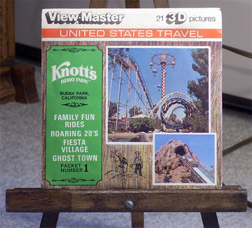 Knott's Berry Farm Packet Number 1 View-Master International Packet K32 V2