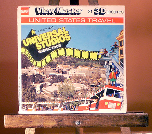 Universal Studios Scenic Tour Packet No. 1 GAF Packet K73 G6