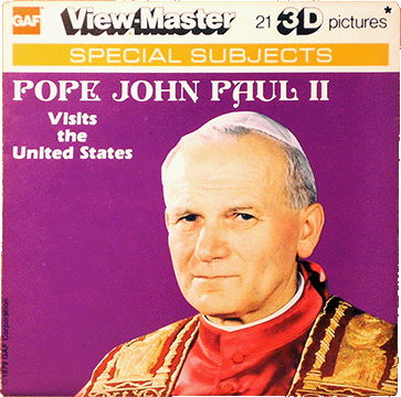 Pope John Paul II Visits the United States GAF Packet K90 G6