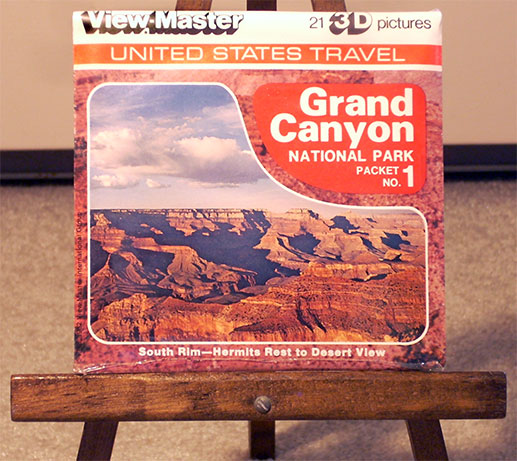 Grand Canyon National Park Packet No. 1, South Rim-Hermits Rest to Desert View View-Master International Packet M16 V2