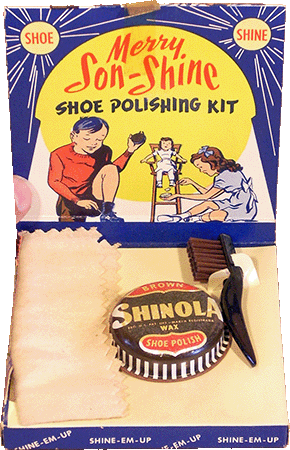 Son Shine Shoe Polishing Kit My Merry