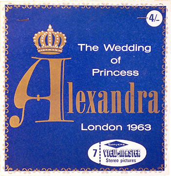 The Wedding of Princess Alexandra, London 1963 Sawyers Packet 1120
