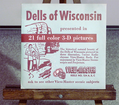 Dells of Wisconsin Sawyers Packet 124 A, B, C 1954
