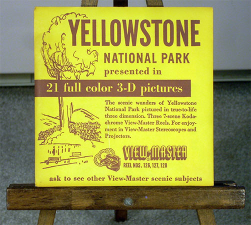 Yellowstone National Park Sawyers Packet 126-127-128 S2