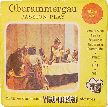Oberammergau Passion Play Sawyers Packet 1550-1551-1552 S3