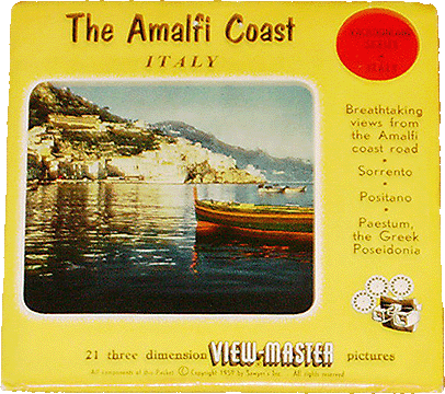 The Amalfi Coast, Italy Sawyers Packet 1615-A-B-C S3